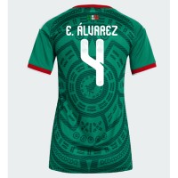 Stroje piłkarskie Meksyk Edson Alvarez #4 Koszulka Podstawowej dla damskie MŚ 2026 Krótki Rękaw